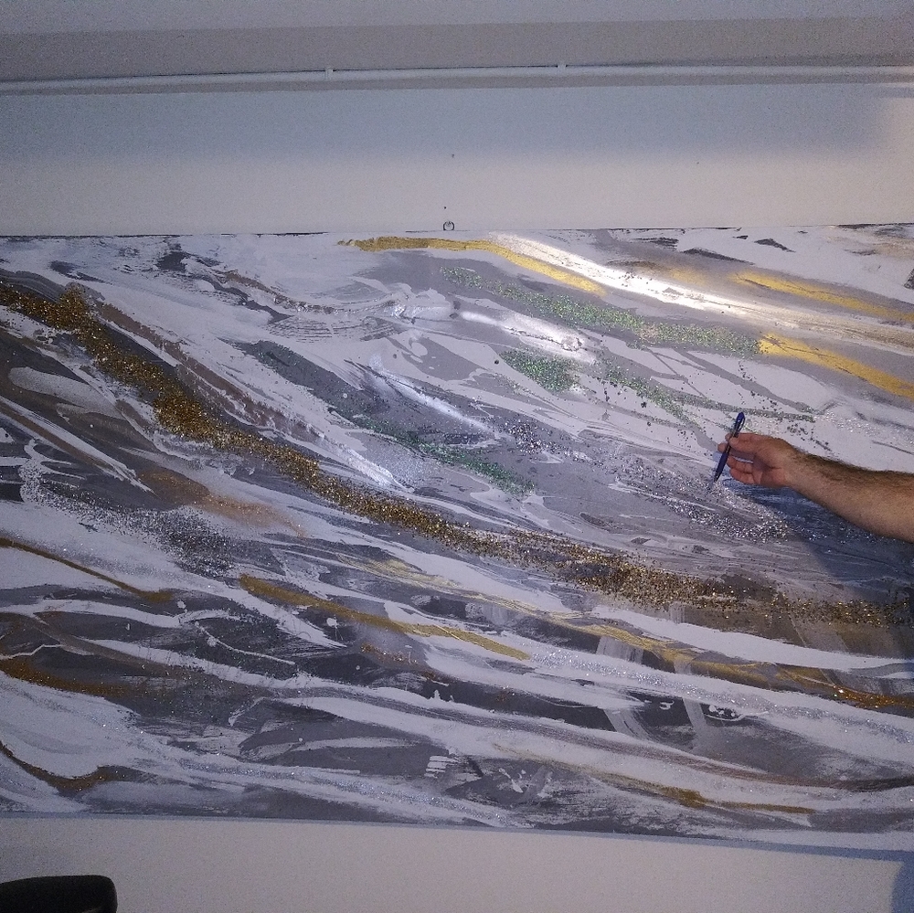 .HAND PAINT FRAME - Picture 2 of 7
